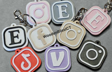 Load image into Gallery viewer, CUSTOM Smart NFC Logo Keychain, Scannable Social Media Digital Business Card, Small Business Keychain, Iphone, Android, Tap and Pay
