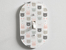 Load image into Gallery viewer, Light Switch Cover Plate, Cute Woodland Animals, Gender Neutral Decor, First Home Decor, Switch Plate Cover, Handmade in USA
