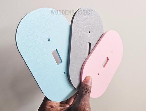 Light Switch Cover, Oval Shape, Home Decor, Minimalist, Contemporary, Modern Design Switch Cover, Housewarming Gift, Children Decor