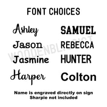 Load image into Gallery viewer, 2025 Graduate Signature Sign, Engraved Personalized, Memories Keepsake, College Graduate, Party Favor, Photo Prop, High School Grad
