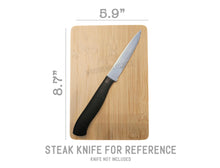 Load image into Gallery viewer, Kitchen Cutting Board | Kitchen Conversion Mini Bamboo Cutting Board | 8.7&quot; x 5.9&quot; | Perfect Campers | Small Kitchen | Laser Engraved

