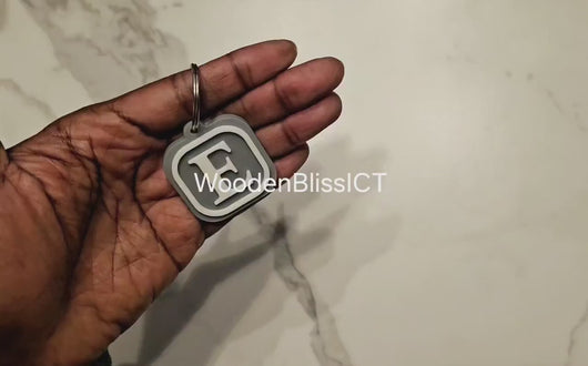 CUSTOM Smart NFC Logo Keychain, Scannable Social Media Digital Business Card, Small Business Keychain, Iphone, Android, Tap and Pay